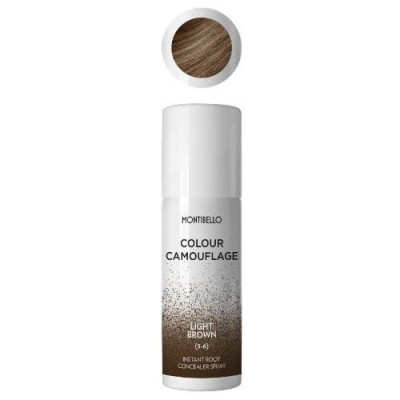 Montibello Colour Camouflage Light Brown, Spray Farbujący Odrost, Jasny Brąz, 125ml
