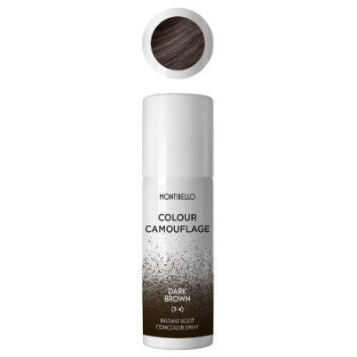 Montibello Colour Camouflage Dark Brown, Spray Farbujący Odrost, Ciemny Brąz, 125ml