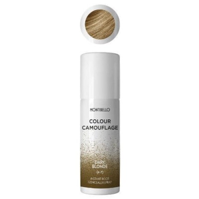 Montibello Colour Camouflage Dark Blonde, Spray Farbujący Odrost, Ciemny Blond,125ml