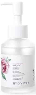 Z.One Simply Zen Smooth & Care Leave in oil, Błyskawicznie Wygładzający Olejek Do Puszących Się Włosów 100ml