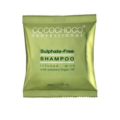 CocoChoco Sulphate-Free szampon bez SLS po keratynowym prostowaniu włosów, 50ml