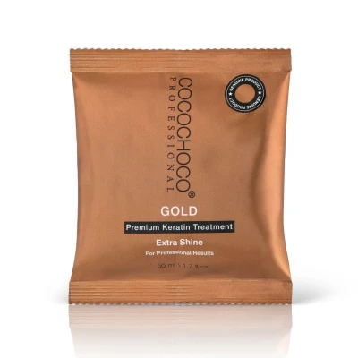 CocoChoco Keratyna Gold do keratynowego prostowania włosów, 50ml