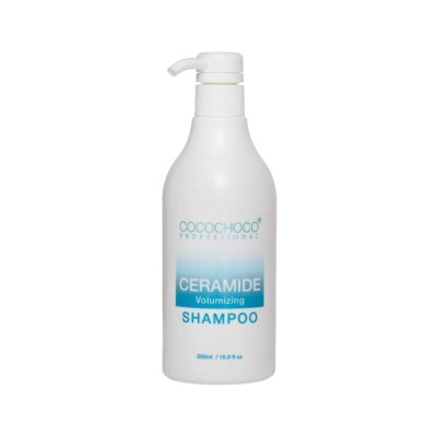 Cocochoco Ceramide Volumizing Shampoo, Szampon Odżywiający, Dodaje Objętości, Pogrubia, 500ml