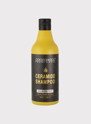 Cocochoco Ceramide Color Protect Shampoo, Szampon Chroniący Kolor i Nabłyszczający, 500ml
