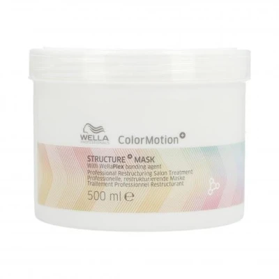 Wella Professionals Color Motion Structure Mask - Maska Wzmacniająca Strukturę Włosów Farbowanych, 500ml