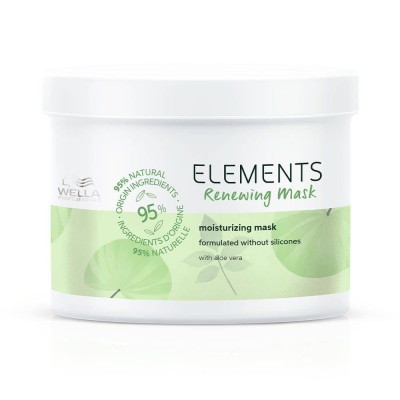 Wella Elements Renewing Moisturizing Mask - Maska Naturalna Odżywcza Intensywna Regeneracja 500ml