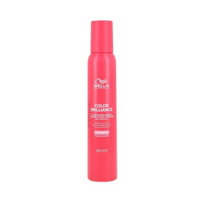Wella Invigo Color Brilliance Conditioning Mousse, Odżywka w Piance do Włosów Farbowanych, Nadaje Blask, 200ml