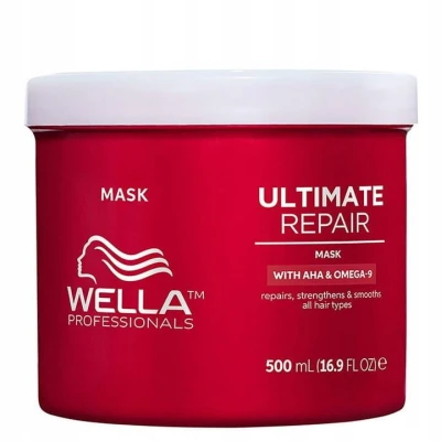 Wella Ultimate Repair Mask Maska Głęboko Regenerująca Włosy Zniszczone 500ml