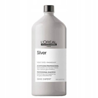 L'Oreal Silver Szampon do Włosów Siwych lub Rozjaśnionych 1500ml