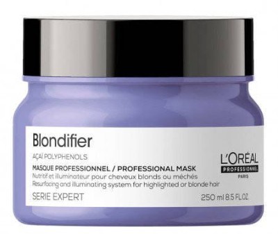 L'Oreal Blondifier Mask Odżywiająca i Rozświetlająca Maska do Włosów Blond 250ml
