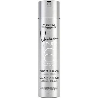 L'Oreal Infinium Pure Strong Force 3 Bezzapachowy Lakier Mocno Utrwalający Bez Osadu 500ml