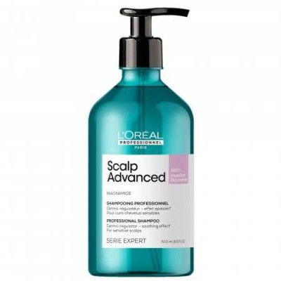 Loreal Scalp Advanced Anti-Discomfort Szampon Kojący do Wrażliwej Skóry Głowy, 500ml
