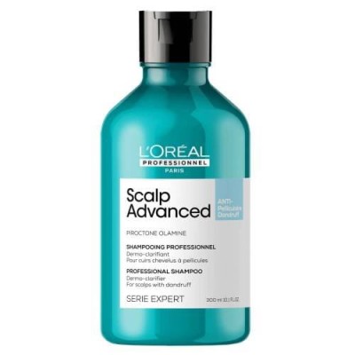 Loreal Professionnel Scalp Advanced Anti-Dandruff Szampon Przeciwłupieżowy do Włosów, 300ml