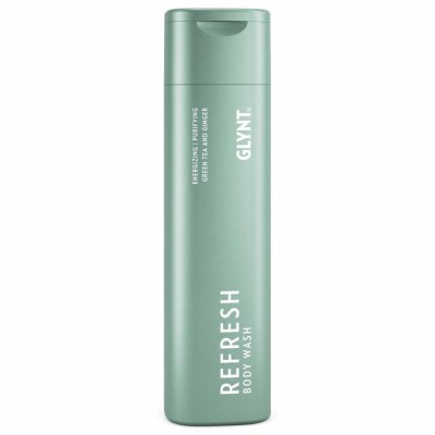 Glynt Refresh Body Wash, Odżywczy Żel Pod Prysznic z Zieloną Herbatą i Imbirem, Witalizuje i Odświeża, 250ml