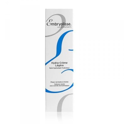 Embryolisse Hydra-Cream Light - Lekki, Nawilżający Krem do Twarzy z Kwasem Hialuronowym, 40ml