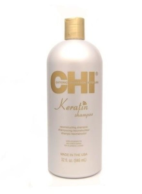 Farouk Chi Keratin Shampoo, Szampon Odbudowujący i Regenerujący z Keratyną, 946ml