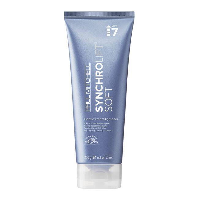 Осветлитель для волос Paul Mitchell SynchroLift Soft Cream Lightener, кремовый, до 7 уровней, 200 г