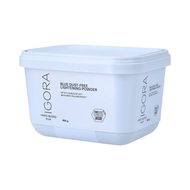Осветляющая пудра Schwarzkopf Professional Igora Vario Blond Plus Fibrebond, беспылевая, до 7 тонов, 450 г