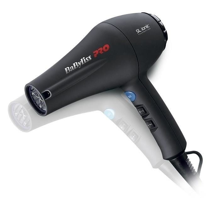 Фен BaByliss PRO SL Ionic Super Light BAB5586E, с ионизацией, 1900 Вт