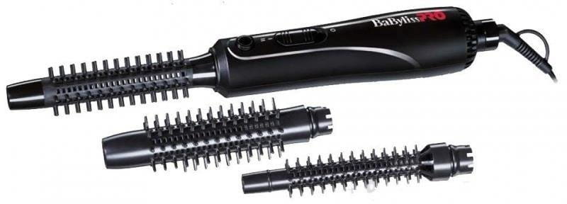 Фен-плойка BaByliss PRO Air Styler Pro BAB3400E, насадки 14, 19 и 24 мм, 300 Вт