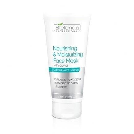 Маска для лица Bielenda Professional Caviar Mask питательная, увлажняющая, с икрой, для сухой кожи, 175 мл