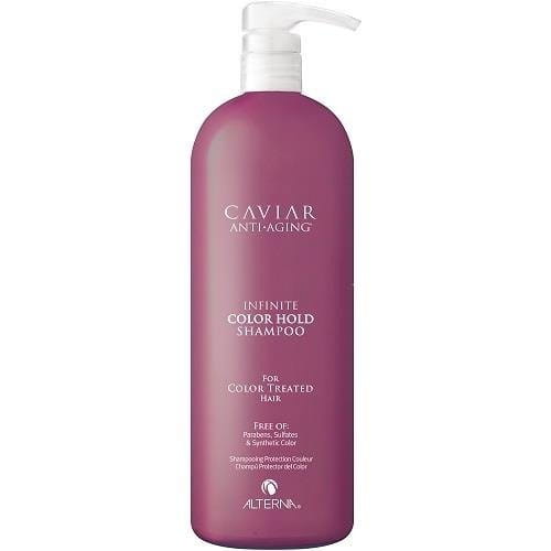Шампунь Alterna Caviar Anti-Aging Infinite Color Hold без сульфатов, для окрашенных волос, 1000 мл