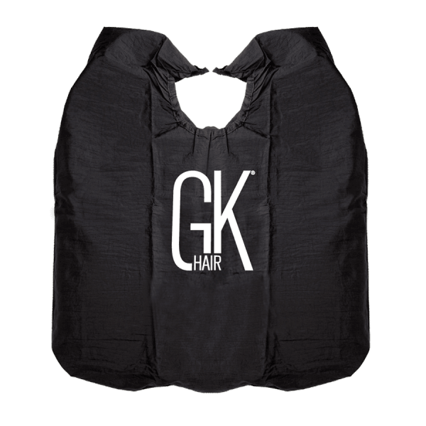 Пеньюар парикмахерский GKhair Global Keratin Cape, чёрный