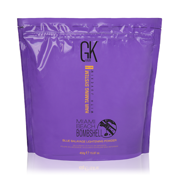 Осветляющая пудра GKhair Miami Beach Bombshell Lightening Powder, беспылевая, 400 г