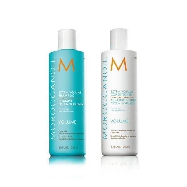 Набор: шампунь и кондиционер Moroccanoil Extra Volume для объёма, для тонких волос, 2 × 250 мл