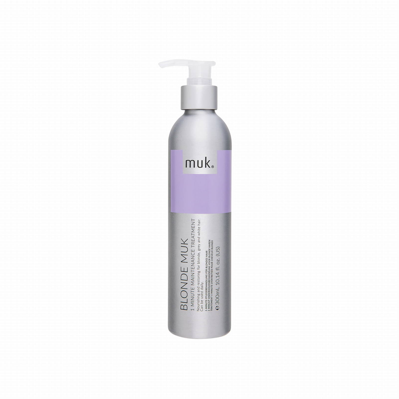 Оттеночная маска Muk Blonde 1 Minute Maintenance Treatment питательная, для светлых волос, 300 мл