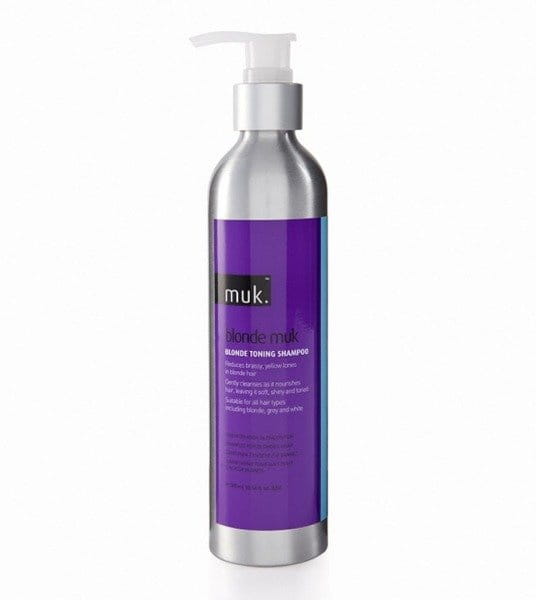 Оттеночный шампунь Muk Blonde Toning против желтизны, для светлых волос