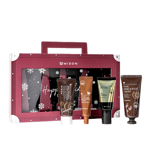 Набор для лица Mizon Snail Holiday Set с муцином улитки