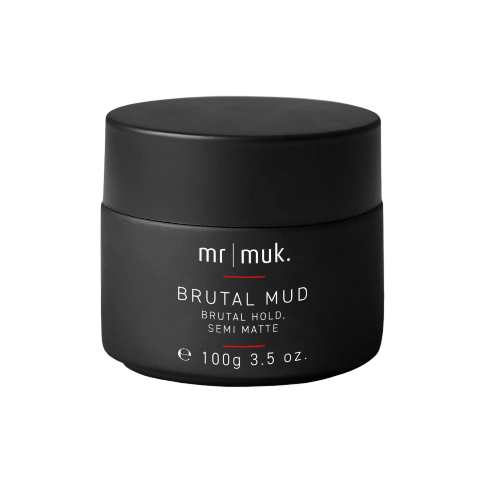 Глина для волос Mr MUK Brutal Mud сильной фиксации, матовый эффект, 100 г