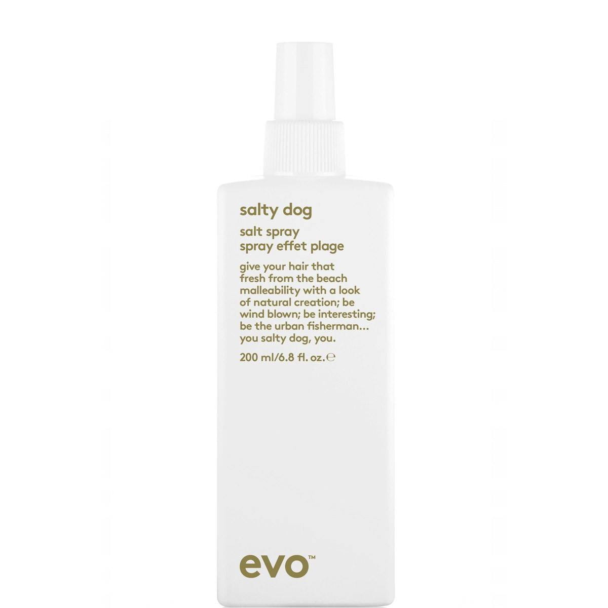 Солевой спрей EVO Salty Dog Salt, пляжная текстура, матовый эффект, 200 мл