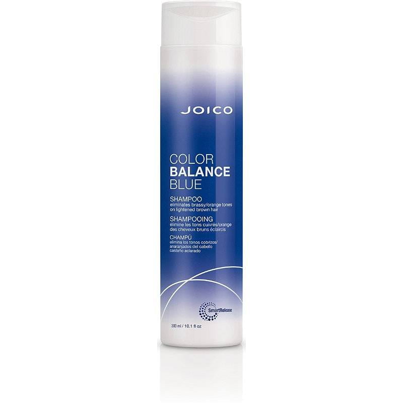Оттеночный шампунь Joico Color Balance Blue против медных оттенков, для осветлённых каштановых волос, 300 мл