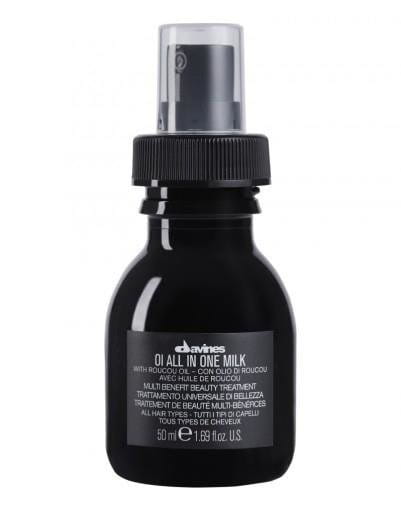 Несмываемое молочко для волос Davines Essential Haircare OI All In One Milk многофункциональное, 50 мл