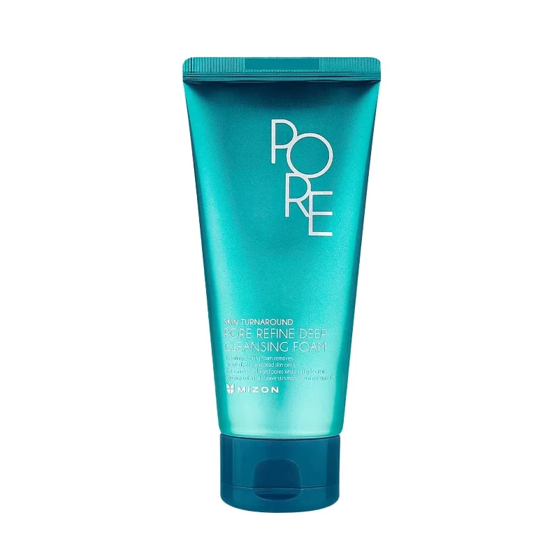 Пенка для умывания Mizon Pore Refine Deep Cleansing Foam для глубокого очищения пор, с каолином, 120 мл