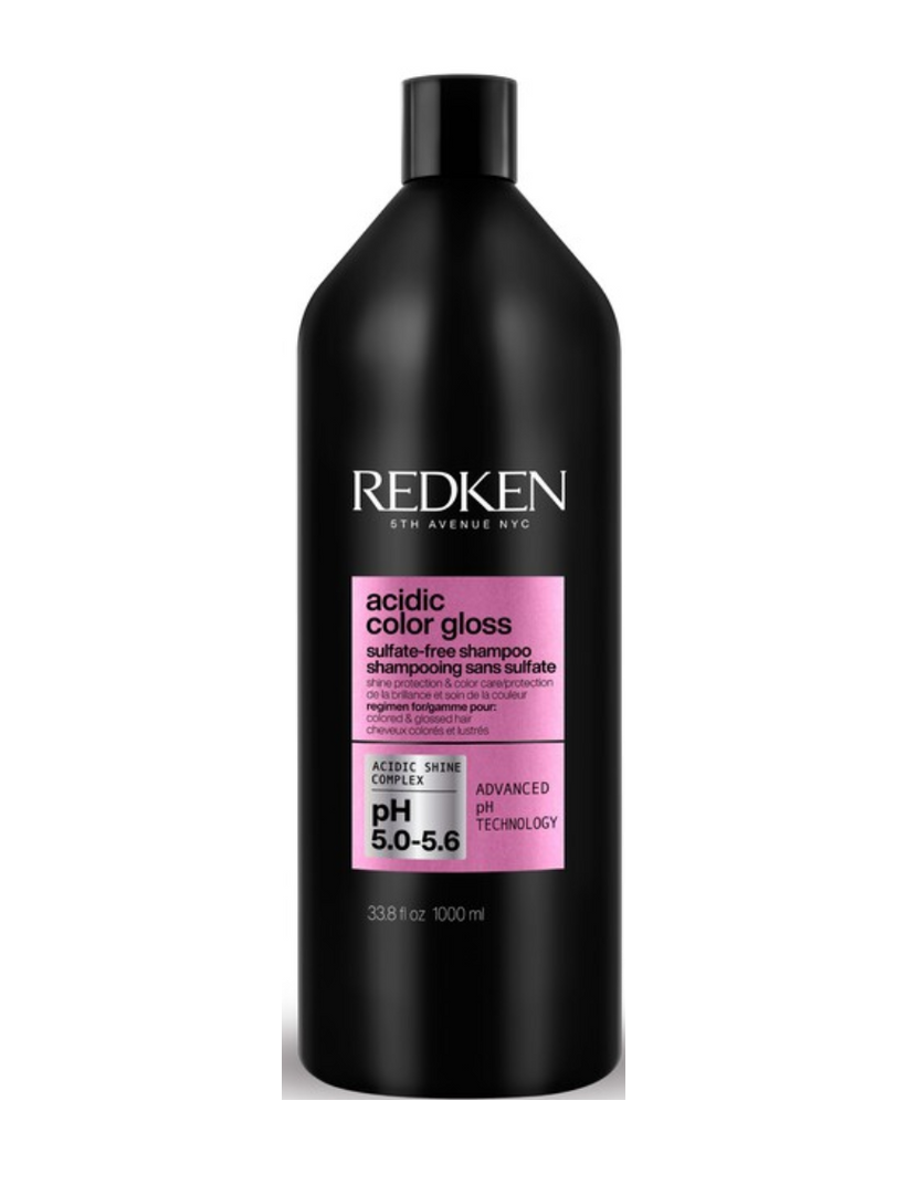 Шампунь Redken Acidic Color Gloss для блеска, без сульфатов, для окрашенных волос, 1000 мл