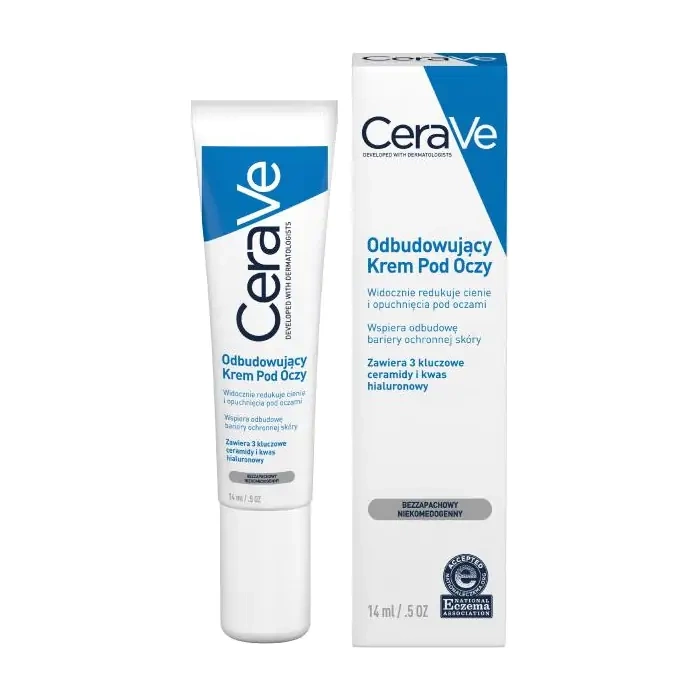 Крем для кожи вокруг глаз CeraVe Eye Repair Cream восстанавливающий, с гиалуроновой кислотой, 14 мл