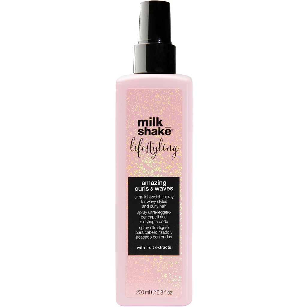 Спрей для укладки Milk Shake Lifestyling Amazing Curls & Waves против пушения, с термозащитой, для кудрявых волос, 200 мл
