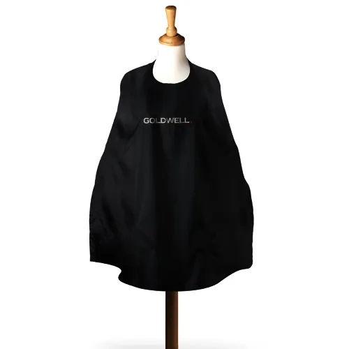 Пеньюар для окрашивания Goldwell Chemical Cape, устойчивый к химии, чёрный, 102 x 120 см