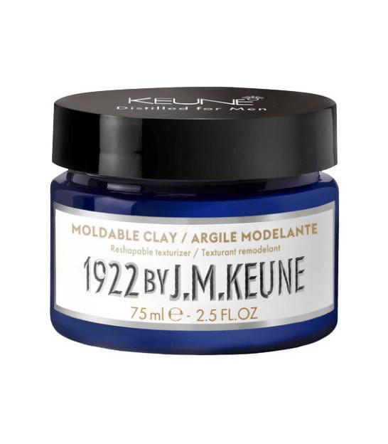 Глина для волос Keune 1922 Moldable Clay эластичной фиксации, матовая, 75 мл