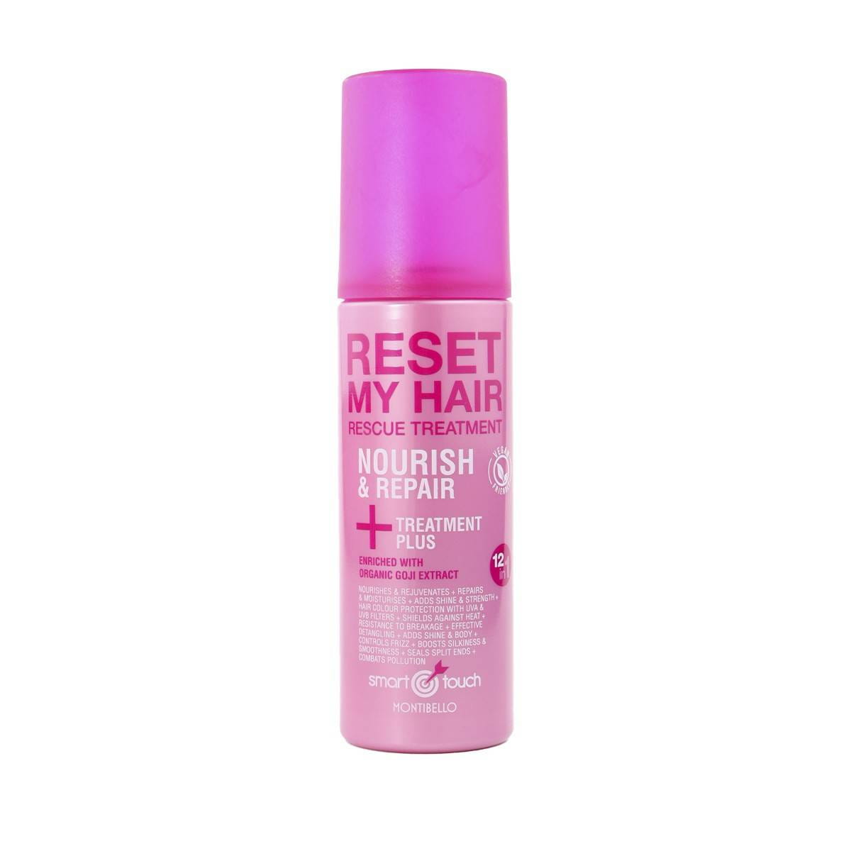 Несмываемый спрей-кондиционер Montibello Smart Touch Reset My Hair 12 in 1 питательный, восстанавливающий, 50 мл