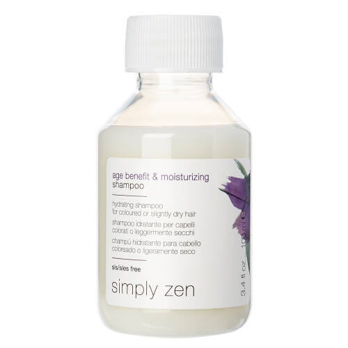 Шампунь Z.One Simply Zen Age Benefit & Moisturizing увлажняющий, для окрашенных и сухих волос, 100 мл