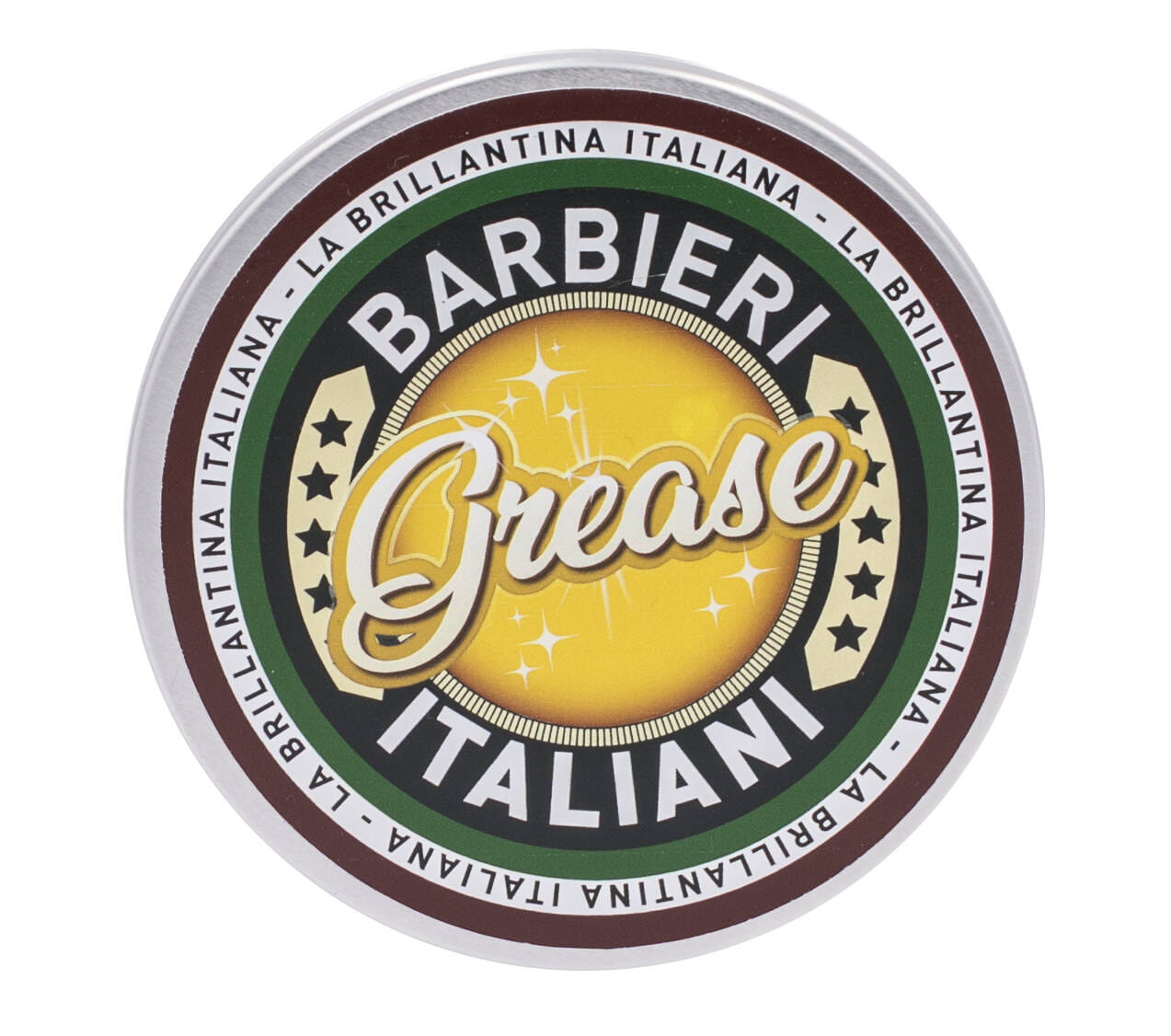 Бриллиантин в воске Barbieri Italiani Grease сильной фиксации, с блеском, 100 мл