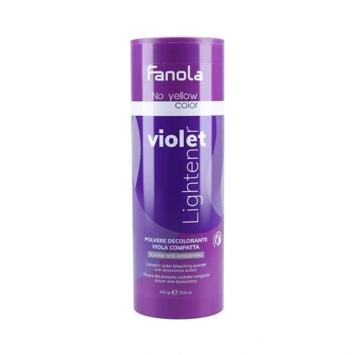 Осветлитель для волос Fanola No Yellow Lightener Violet, осветление до 7 тонов, 450 г