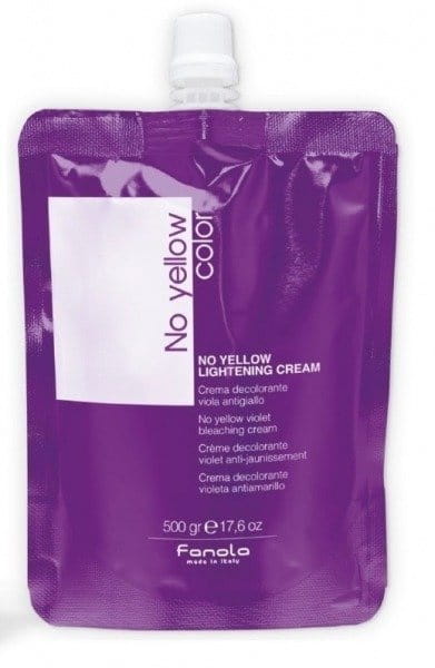 Осветлитель для волос Fanola No Yellow Lightening Cream, кремовый, осветление до 7-8 тонов, 500 г